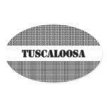 Tuscaloosa with Houndstooth (By MG Dezigns) stickers