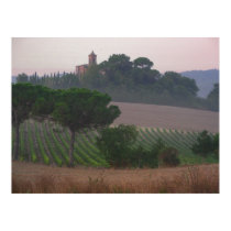 Tuscan Chapel Sunrise posters by Grnhse722 Tuscan Chapel Sunrise posters