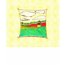 TUSCAN FARMHOUSE t-shirts by sageworksart TUSCAN FARMHOUSE t-shirts