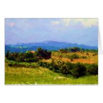 Tuscan Hills near Volterra cards