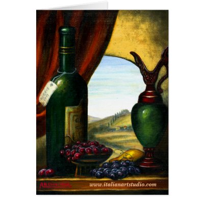 Tuscan Peace II Greeting Cards by italianart