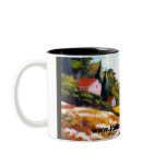 Tuscan Poppies mugs