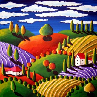 Tuscan Scene magnet