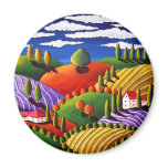 Tuscan Scene magnets