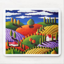 Tuscan Scene mousepads by reniebritenbucher Tuscan Scene mousepads