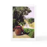 Tuscan Summer Road by Matthew Bates Greeting Card