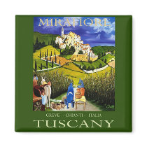 TUSCAN WINE MAGNETS