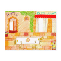 Tuscany Cafe postcards by MedinaA42 Tuscany Cafe postcards