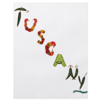 Tuscany Chili Peppers Flyer