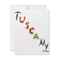 Tuscany Chili Peppers Invitations