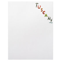 Tuscany Chili Peppers Letterhead