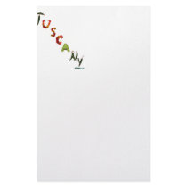 Tuscany Chili Peppers Custom Stationery