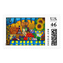 Tuscany Delights Postage Stamp