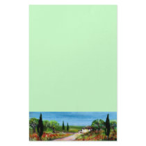TUSCANY LANDSCAPE 4 stationery by bulgan_lumini TUSCANY LANDSCAPE 4 stationery