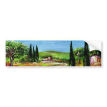 TUSCANY LANDSCAPE 5 bumper stickers