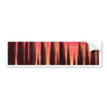 Tuscany Landscape Painting - Multi bumper stickers by JUDERM Tuscany Landscape Painting - Multi bumper stickers