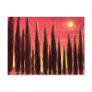 Tuscany Landscape Painting - Multi Post Card