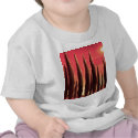 Tuscany Landscape Painting - Multi t-shirts