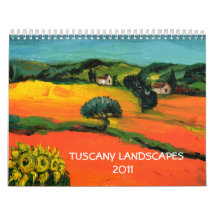 TUSCANY LANDSCAPES COLLECTION 2011 CALENDAR