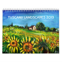 TUSCANY LANDSCAPES COLLECTION 2013 WALL CALENDARS