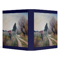 TUSCANY MEMORIES -EARLIEST SPRING IN VERNALESE 3 RING BINDERS