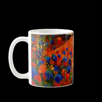 tuscany poppies 45 mugs