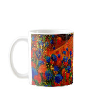 tuscany poppies 45 mug
