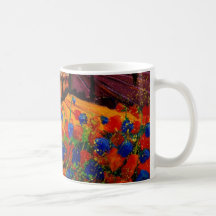tuscany poppies 45 mug