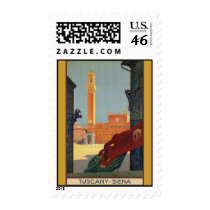 Tuscany Siena Stamp