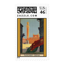 Tuscany Siena Stamp