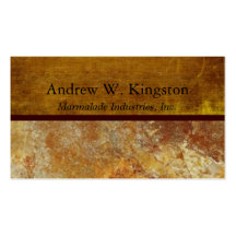 "Tuscany Stone" Business Executive Business Card