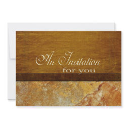 Tuscany Stone Business Executive Retirement invitation