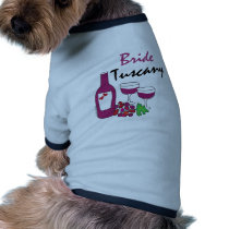 Tuscany Weddings, Bride Dog T-shirt