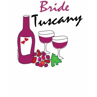 Tuscany Weddings, Bride shirt