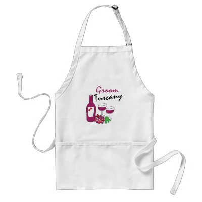 Tuscany Weddings, Groom Aprons