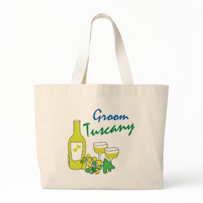 Tuscany Weddings, Groom Canvas Bag