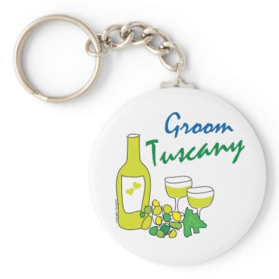 Tuscany Weddings, Groom Key Chain