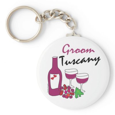 Tuscany Weddings, Groom Key Chains