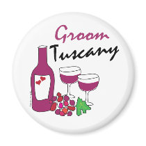 Tuscany Weddings, Groom magnets by mydestinationwedding Tuscany Weddings, Groom magnets