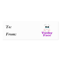 tushy face business cards