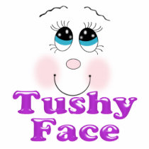tushy face photo sculptures