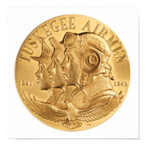 Tuskegee Airmen Gold Medal posters