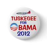 Tuskegee for Obama Pin