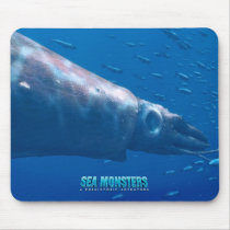 Tusoteuthis mousepads by seamonsters Tusoteuthis mousepads