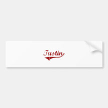 Tustin California Classic Design Bumper Stickers
