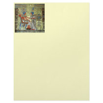 Tutankhamon’s Throne Custom Letterhead