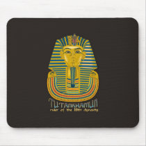 Tutankhamun mummy, the ancient King Tut of Egypt Mouse Pads