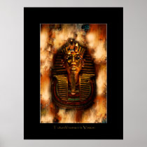 TUTANKHAMUN'S VISION Egyptian Art Poster