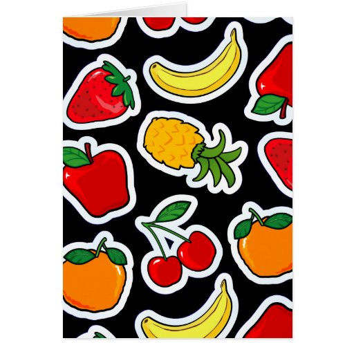 Tutti frutti, card
