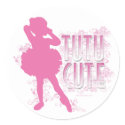Tutu Cute (Pink) stickers